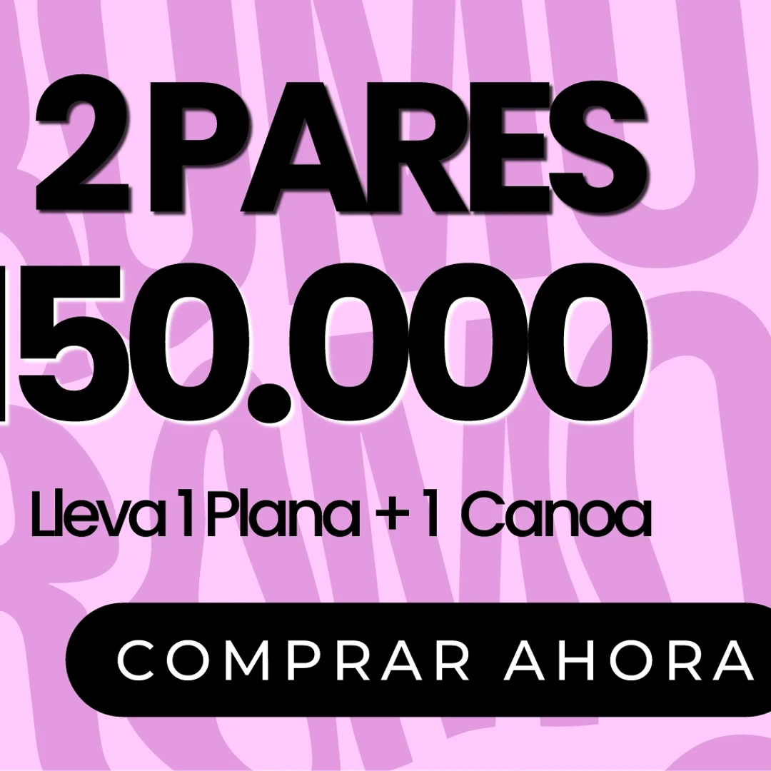 Combo plana + canoa