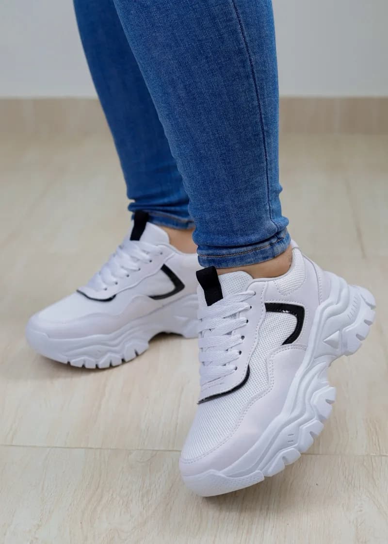 Zapatilla Blanco