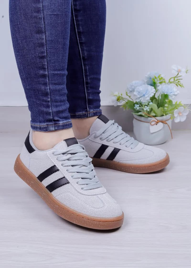 Deportivo Lujo Gris x Negro 2
